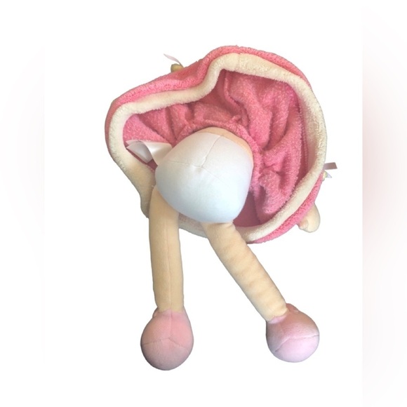 Bonikka Ria Doll Blonde Hair Brown Eyes Pink Dress Soft Cuddly Butterfly Collect - Picture 7 of 9